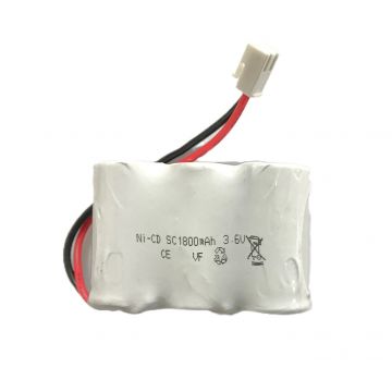 Accupack 502204 / 3,6 V - 1800 mAh nieuwe versie